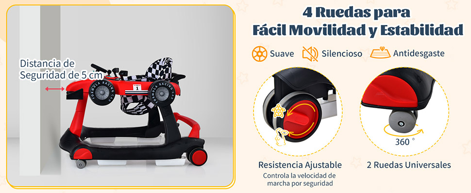 andador para niños y niñas