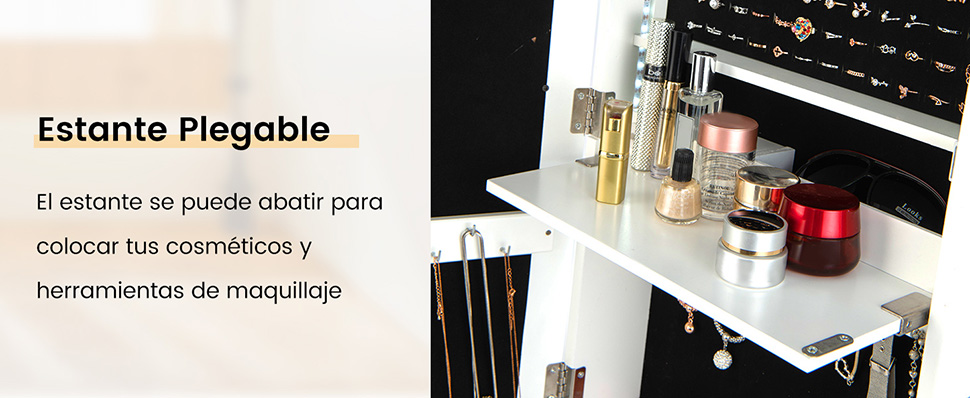 Almacenamiento para collares y pulseras