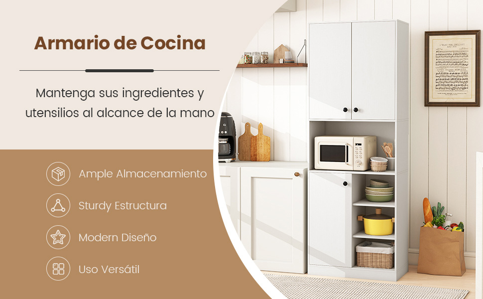 Armario de cocina alto