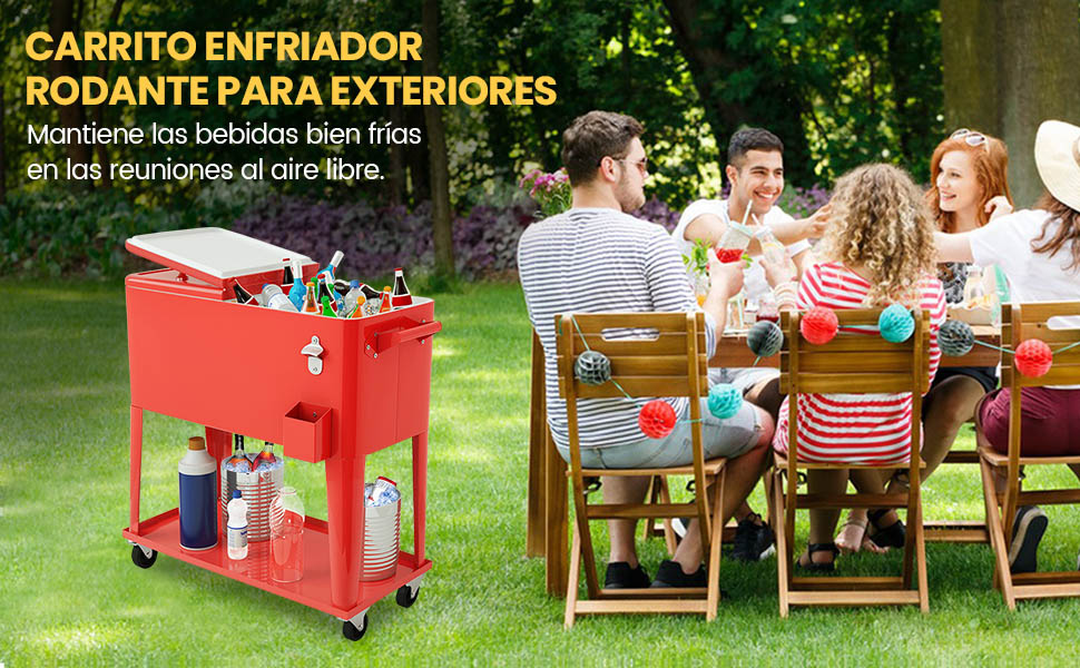 Carrito Nevera 76 L