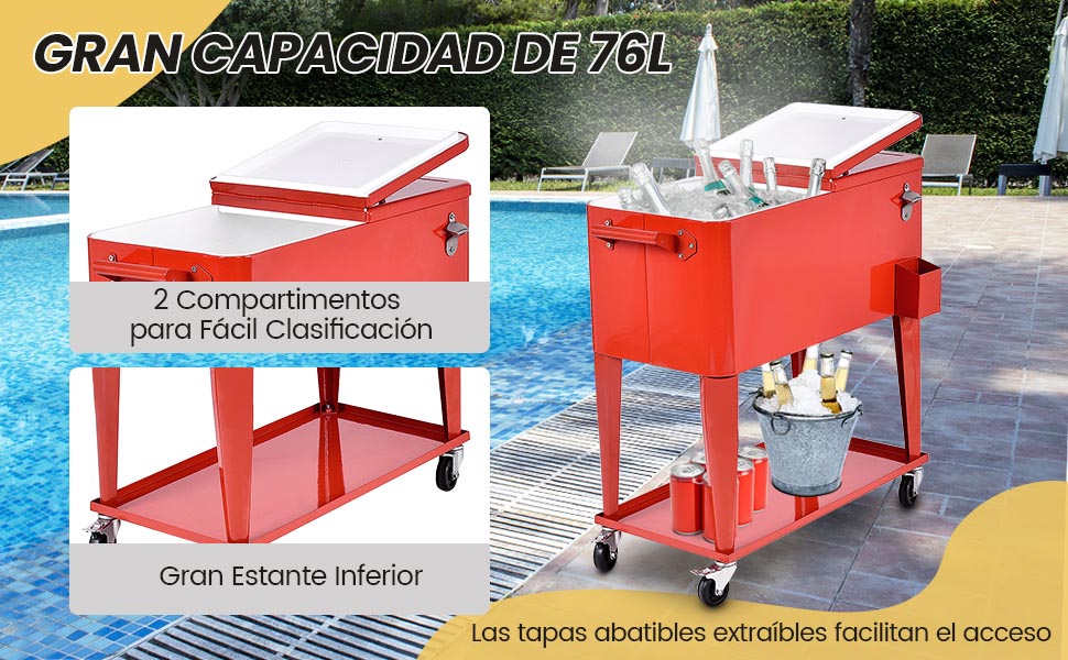 Carrito nevera