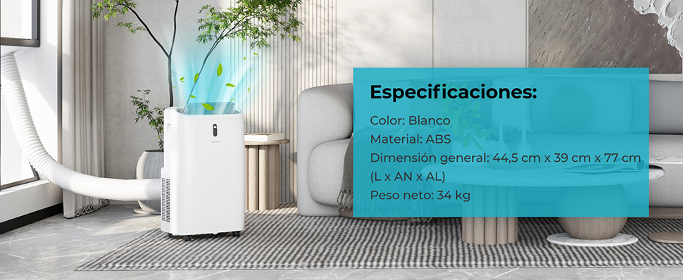 Aire acondicionado portátil