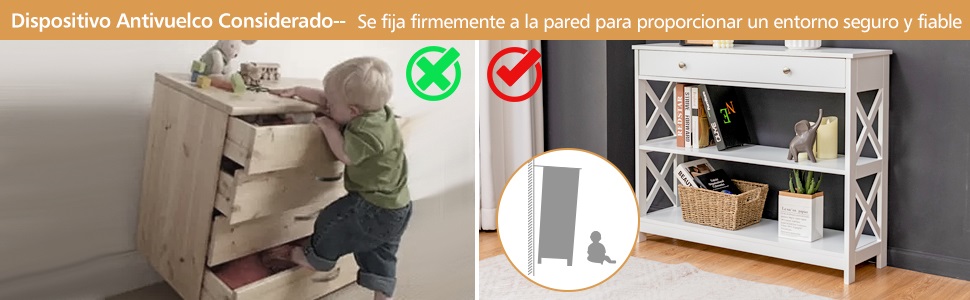 mesa con cajón
