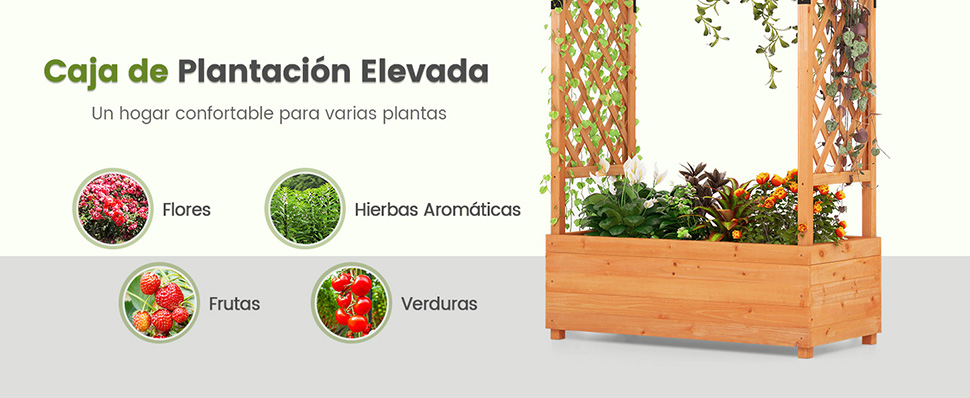 Jardineras verticales exterior