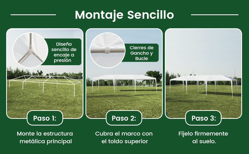 Toldo resistente