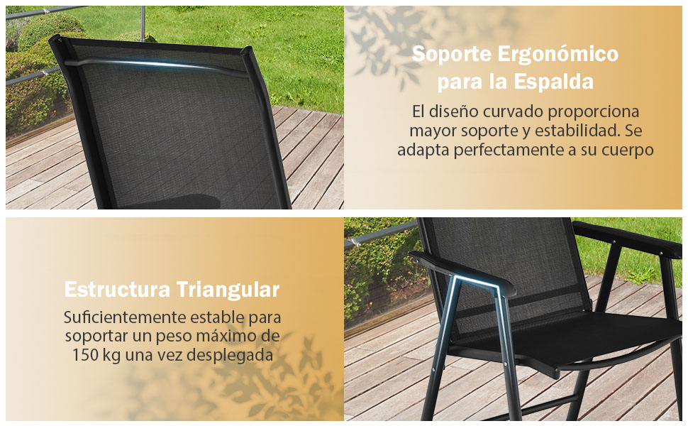 sillas de camping