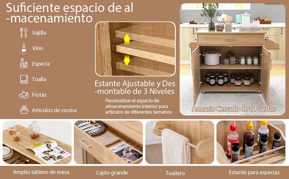 isla de cocina