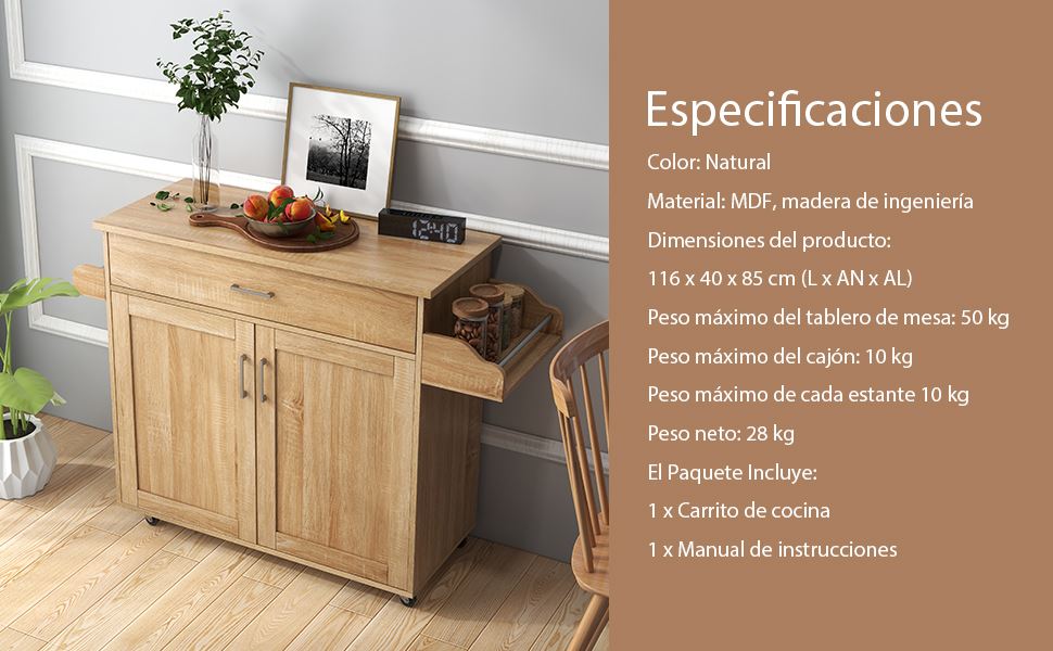 carro de madera