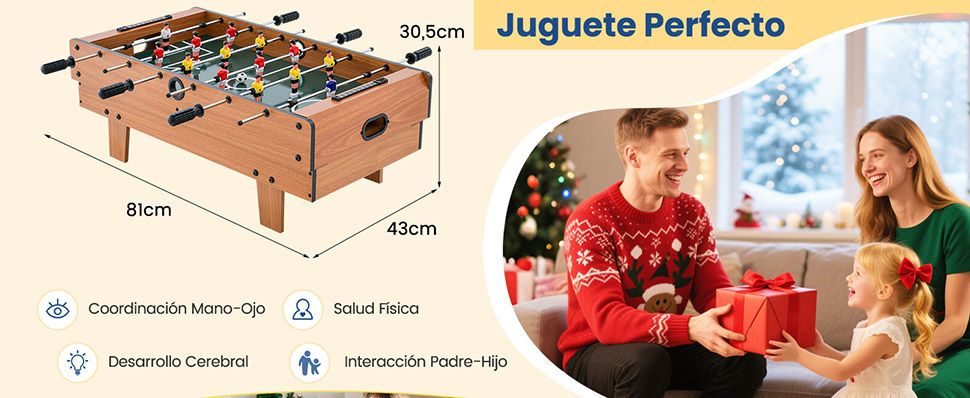 mesa de juegos combo para niños y adultos
