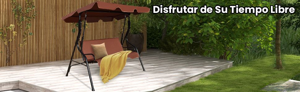 Oscilación del jardín