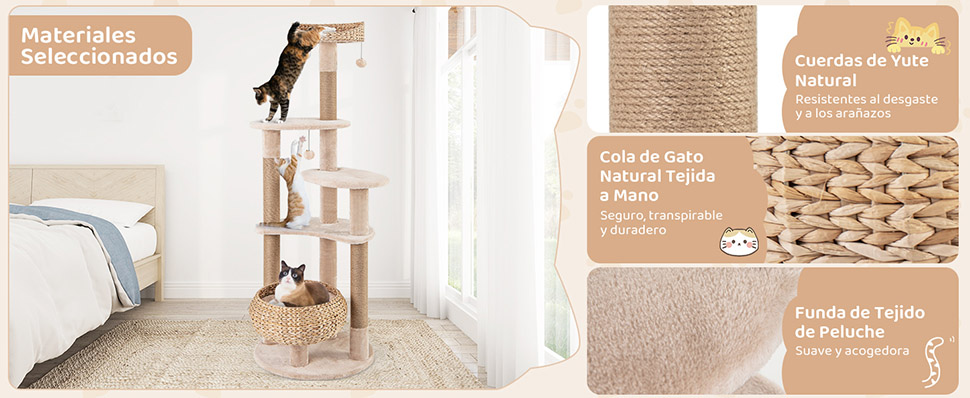 condominio para gatos en interiores