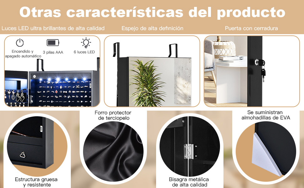MDF resistente para joyas
