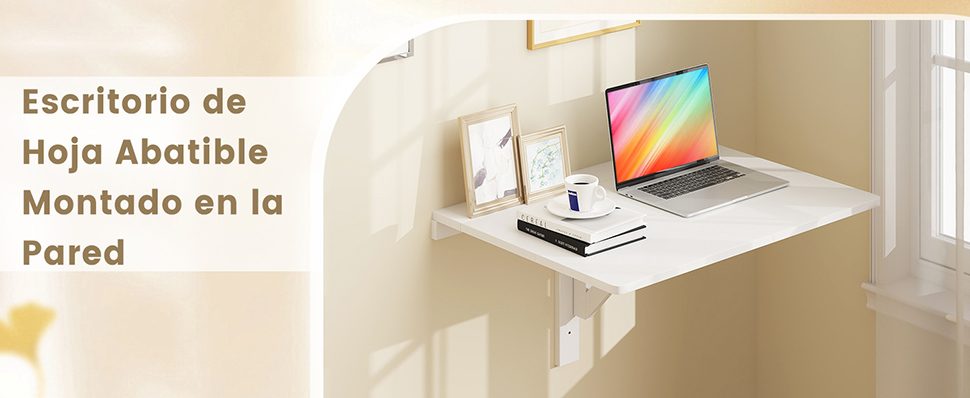Mesa plegable pared
