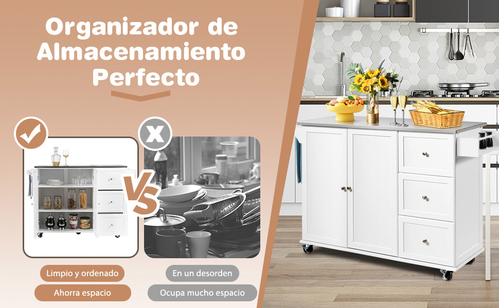 carro móvil de servicio