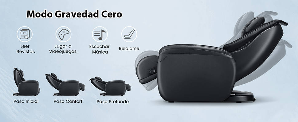 sillón de masaje eléctrico con calefacción
