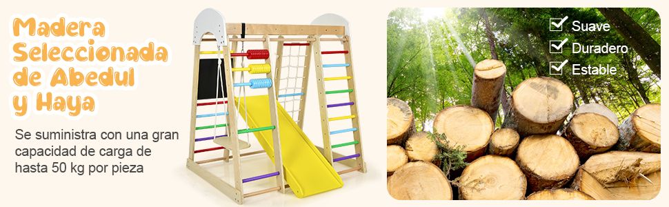 Set escaldada de interior infantil