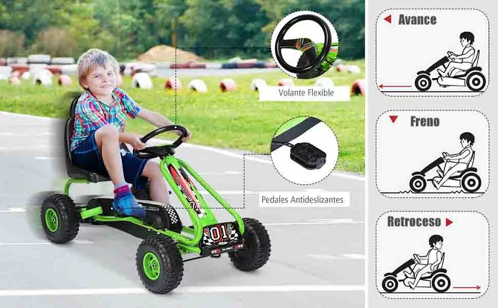 go kart de pedal