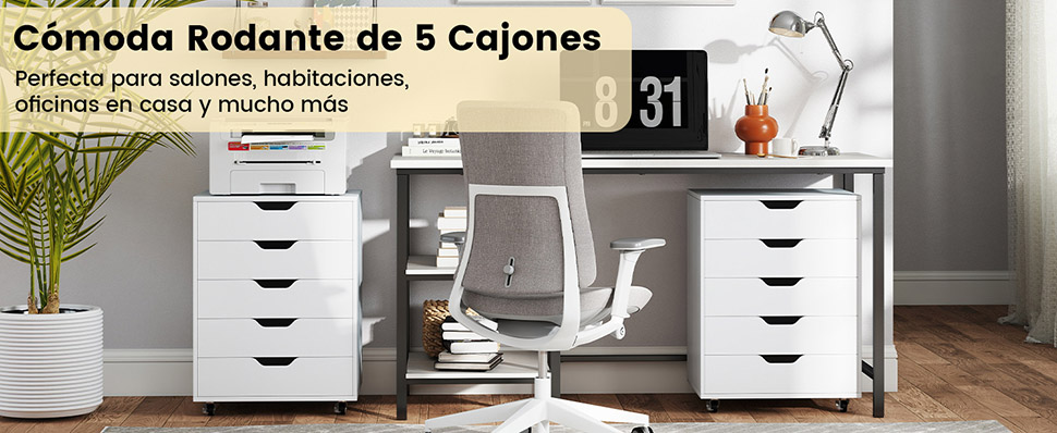 Cajonera de 5 cajones 