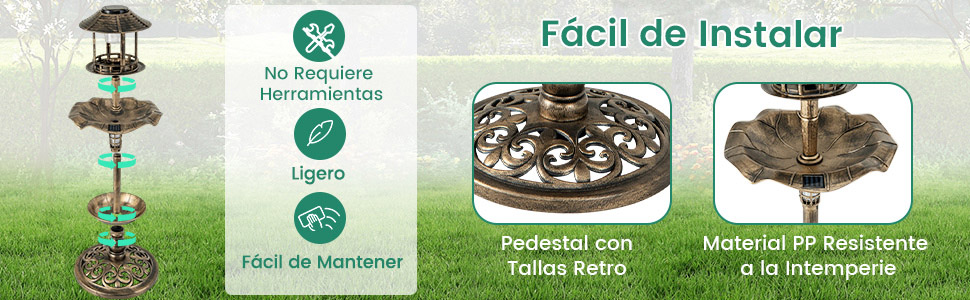 decoración de base de pedestal vintage con macetero de flores