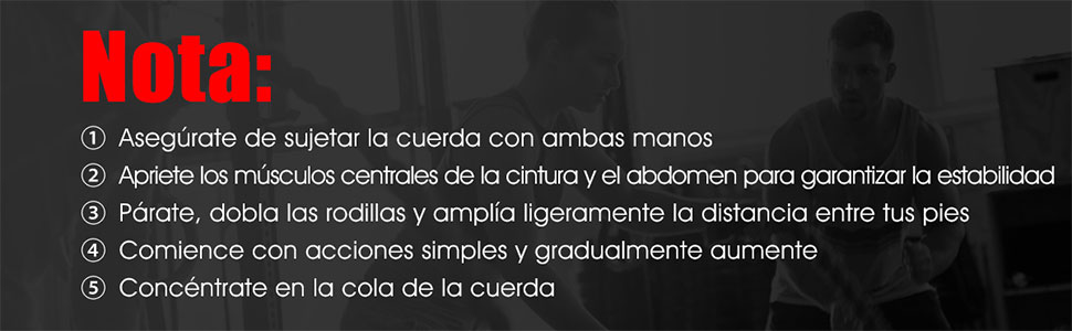Cuerda para gimnasio