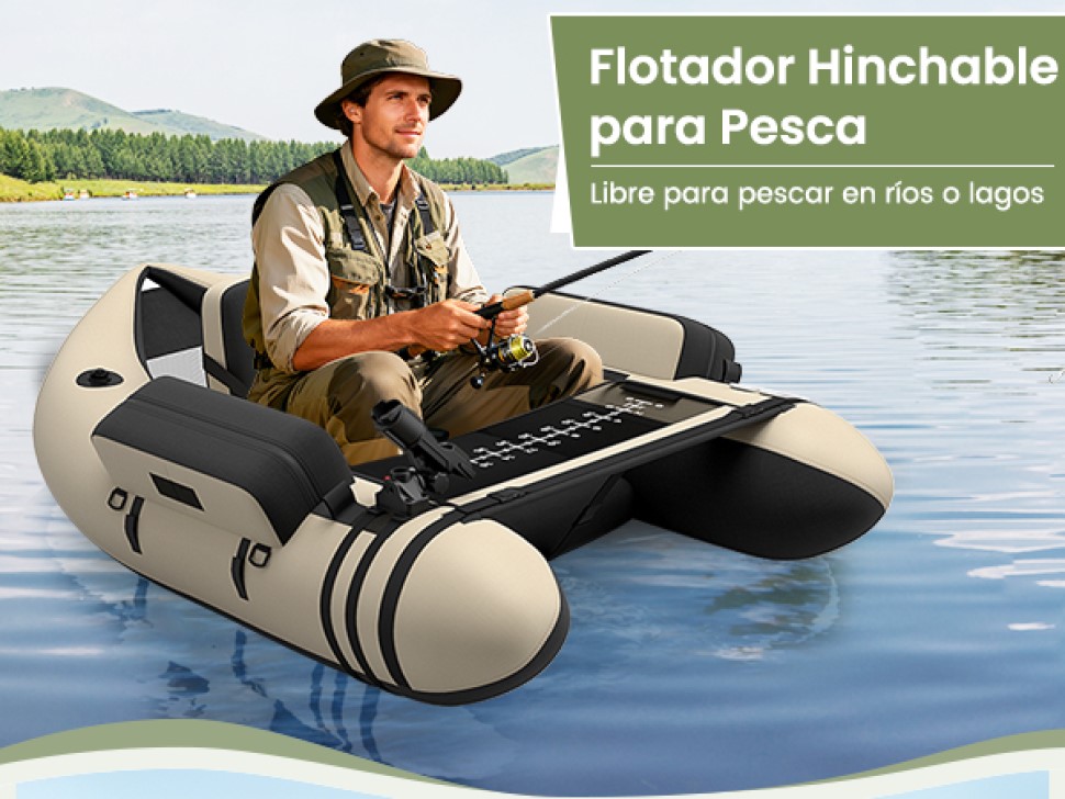 pesca inflable