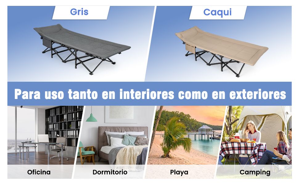Cama de campamento para dormir