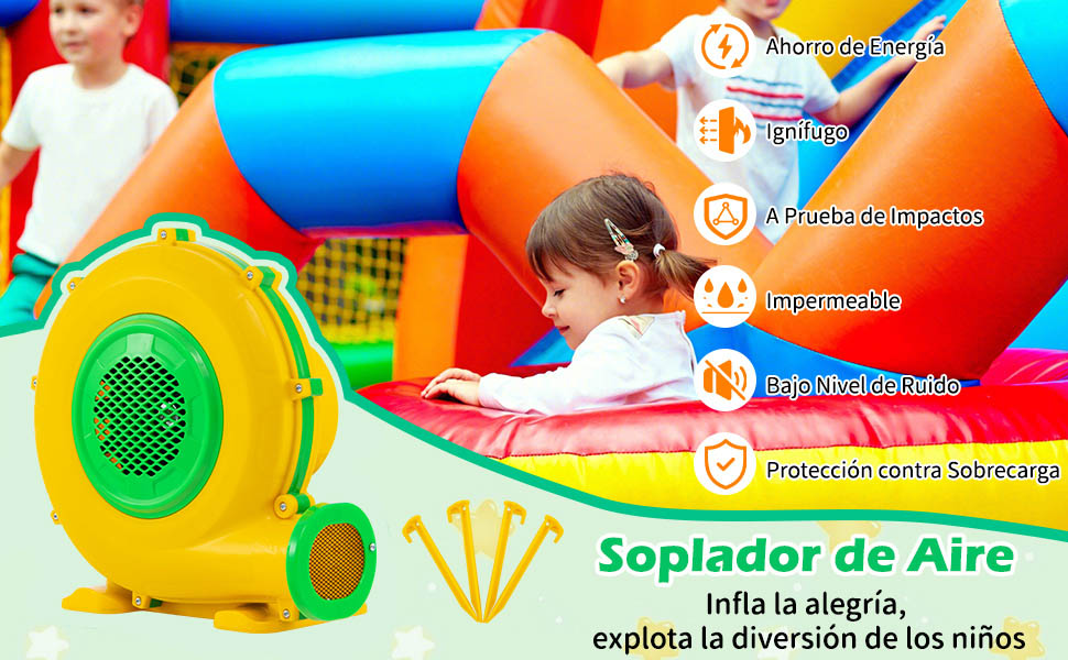 Soplador inflable potente