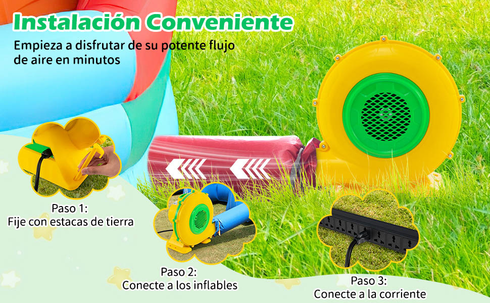 Soplador multiusos certificado UL