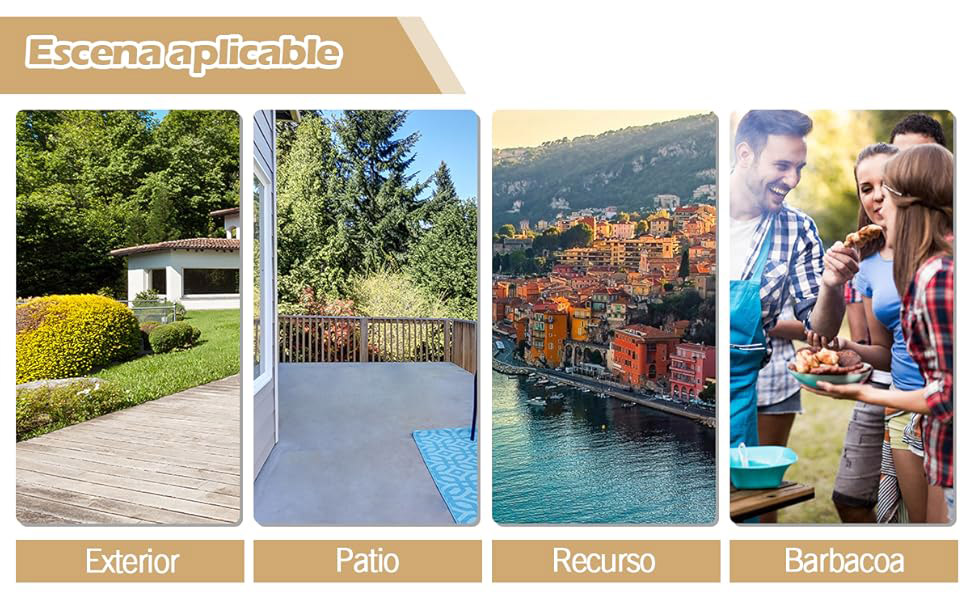 Pérgola doble techo
