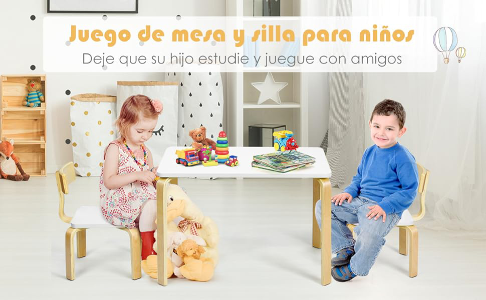 Equipo Mesa y 2 Sillas