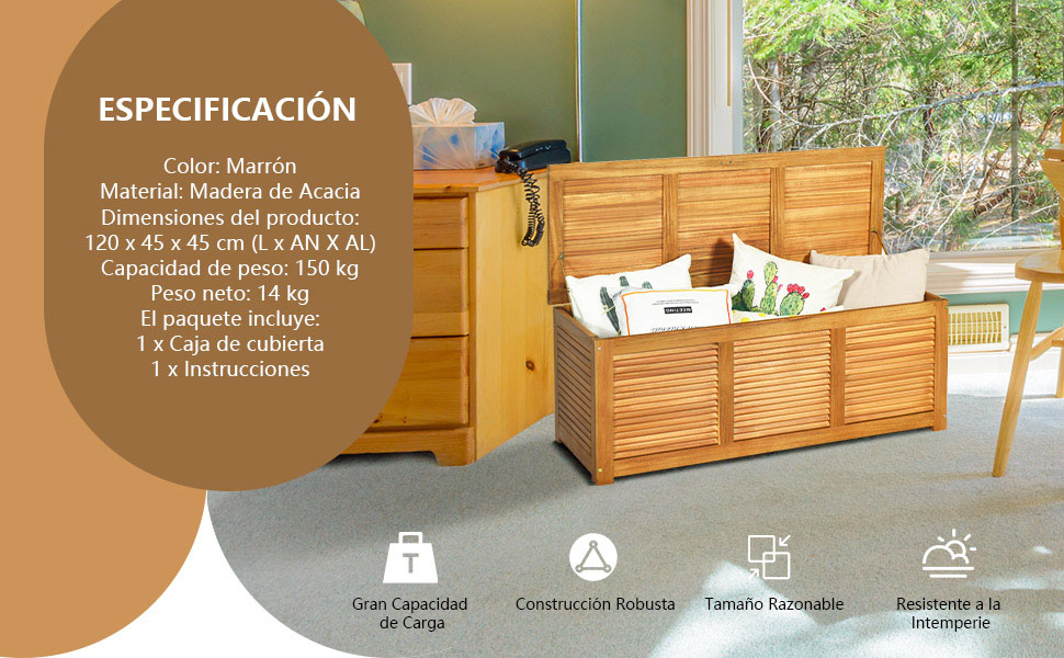 Banco con capacidad 160 kg