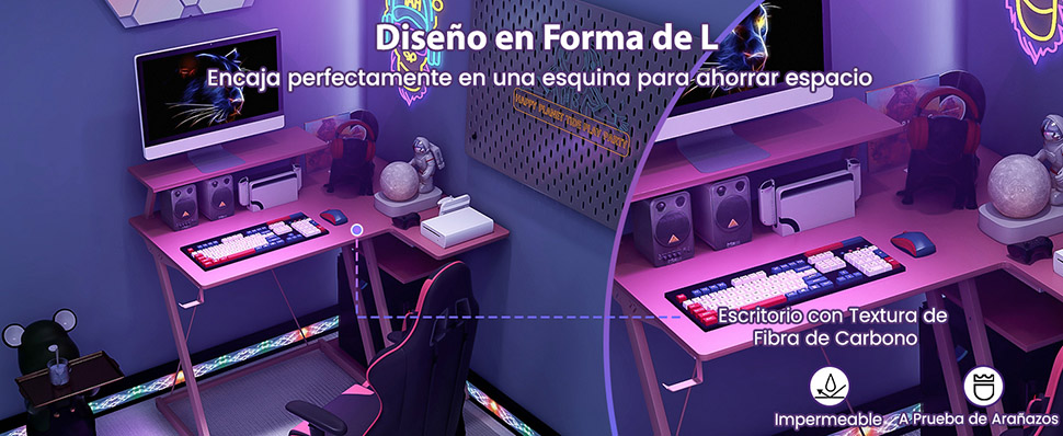 Escritorio para PC gaming