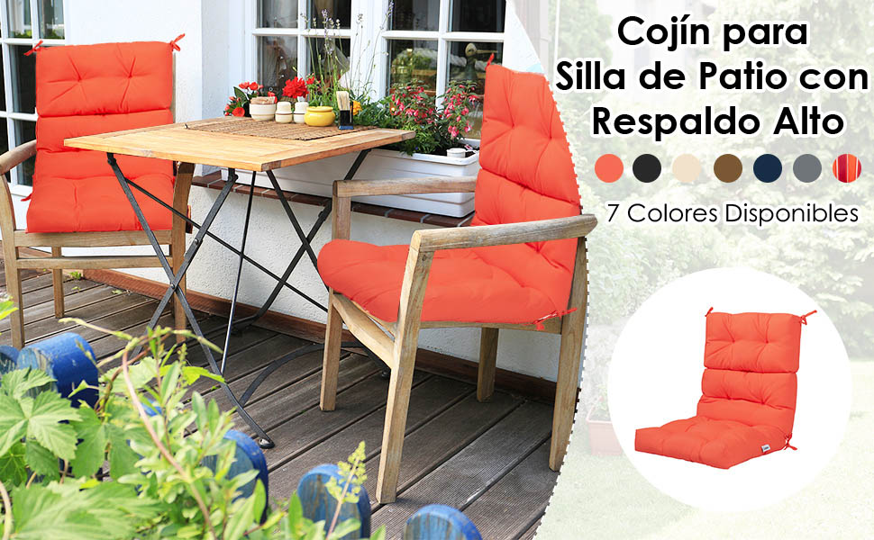 Cojín para silla con experiencia cómoda