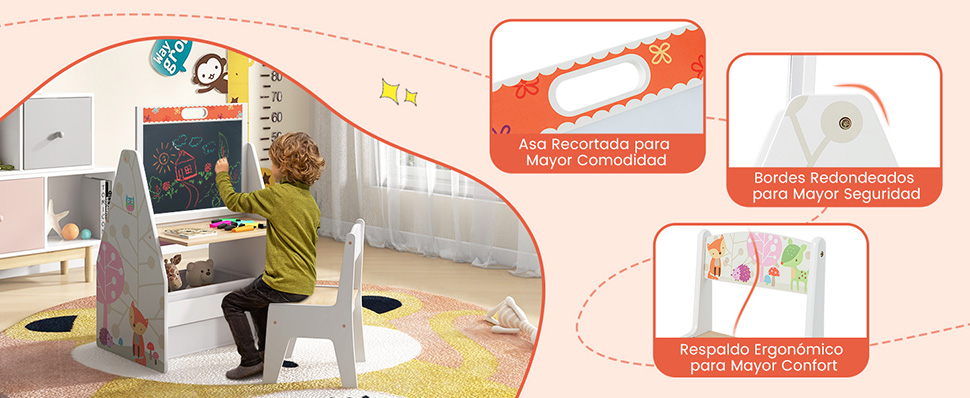Estación de arte para niños 
