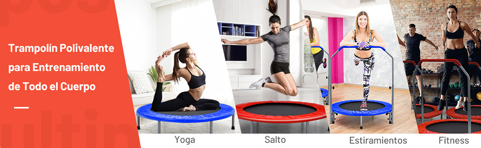 Cama elástica para adultos y niños