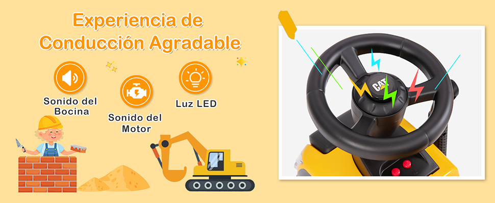 Tractor con remolque niños 