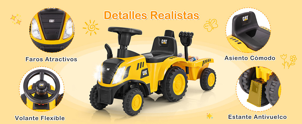 Correpasillos tractor