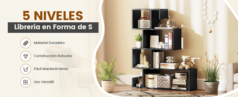 Estantería moderna