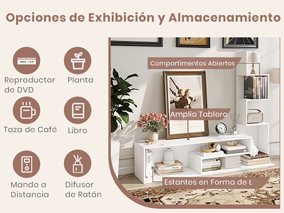 mueble para TV de hasta 50