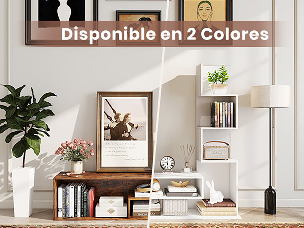 mueble de TV con cubos