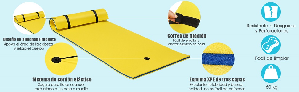 Colchoneta flotante