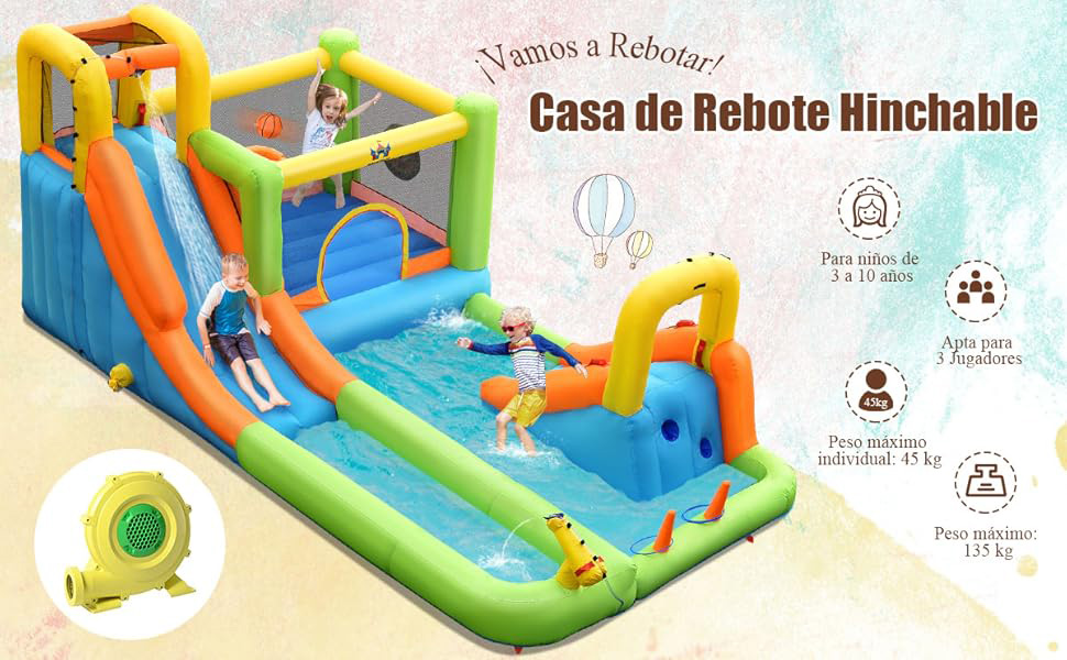 Castillo inflable 