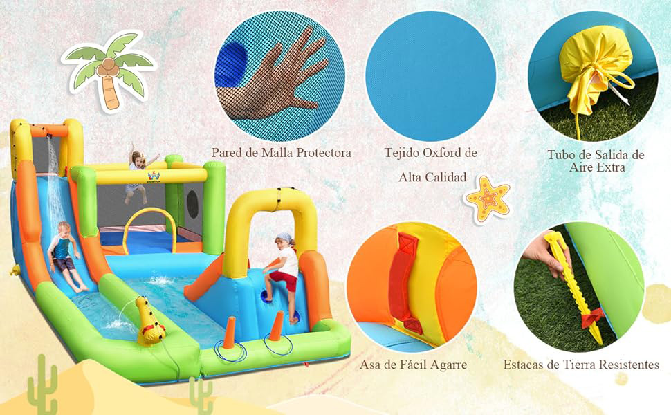 Combo inflable para niños