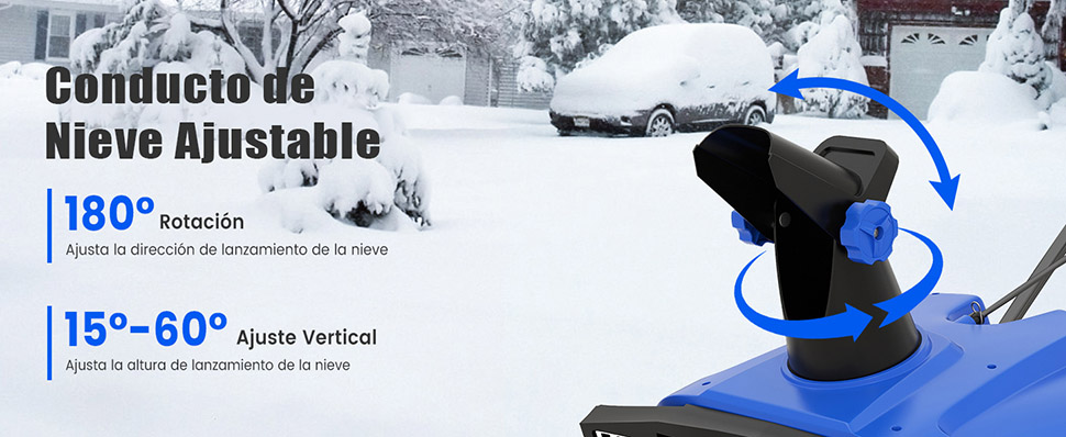 Sopladora nieve alto rendimiento