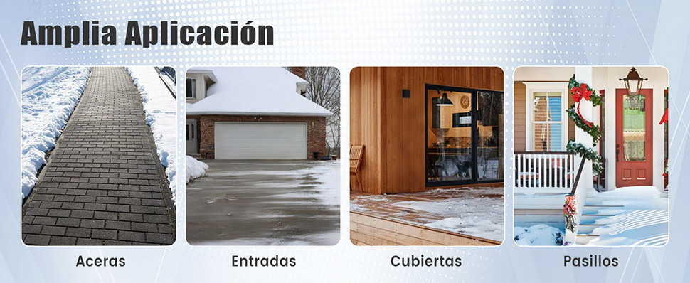 Limpieza nieve sin esfuerzo