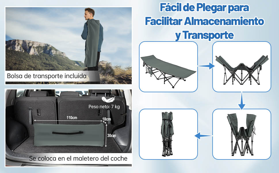 Cama plegable