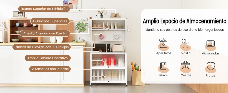 estante de cocina