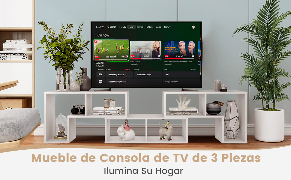 Mueble TV salón modular