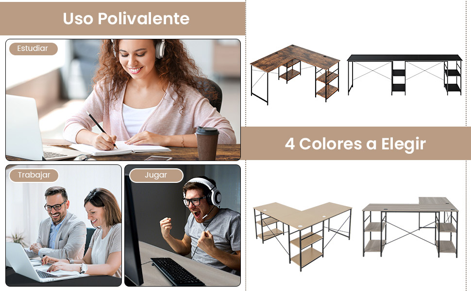 Escritorio para 2 personas