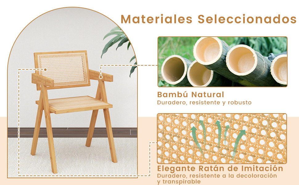 Sillas estilo mid century